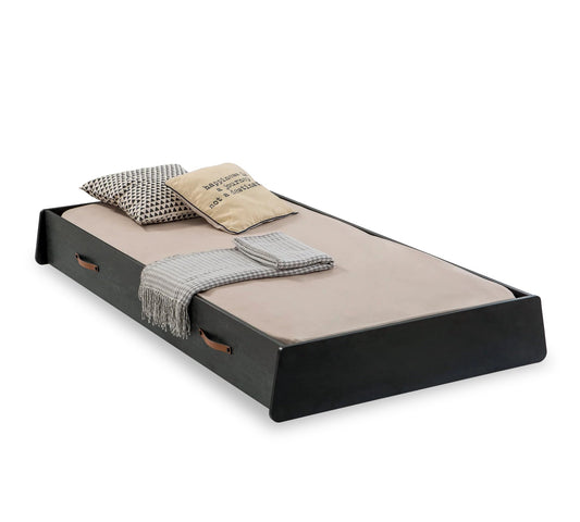 Letto Estraibile in Dark Metal (90x190 Cm)