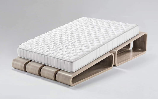 Dafne Italian Design Materasso Una Piazza e Mezza Ortopedico in Eliocell Firm (cm. 120 x 190 x 18h)