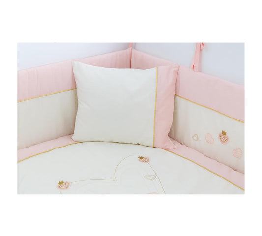 Dafne Italian Design Set di Biancheria da Letto Queen Baby 75x115 Cm