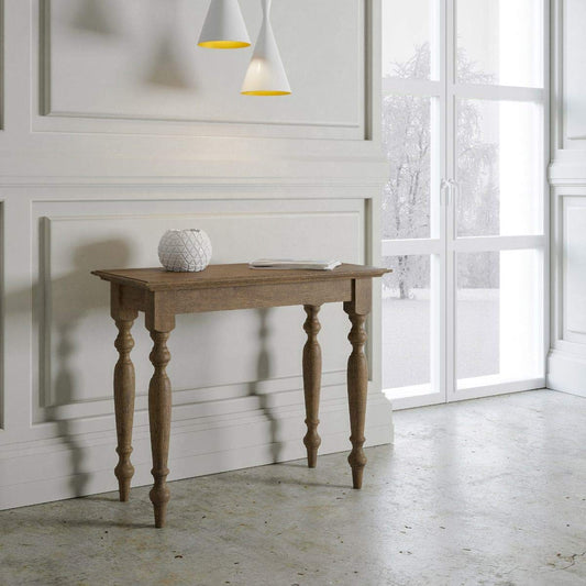 Dafne Italian Design Consolle allungabile Bologna Small Noce