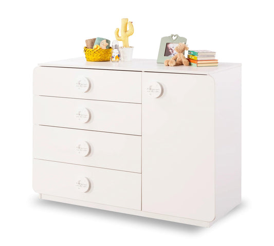 Dafne Italian Design Comò Grande in Baby Cotton