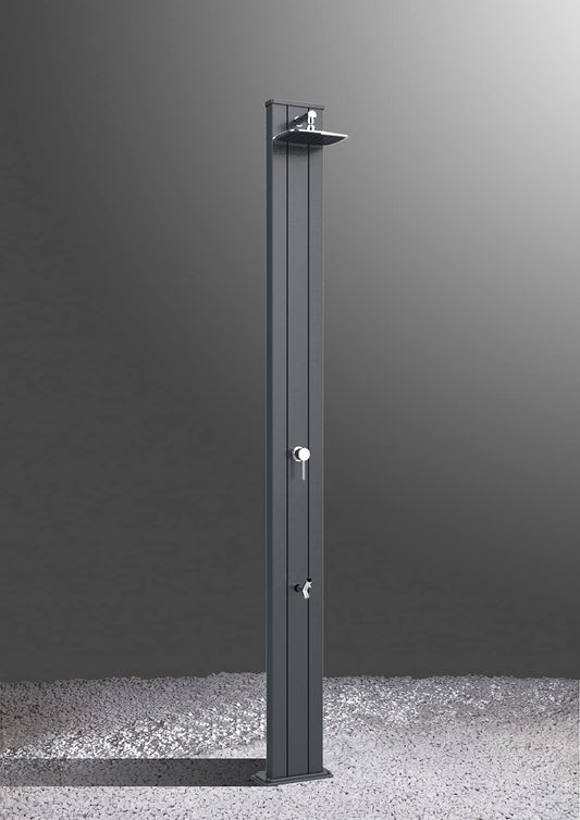 Arkema Design Doccia Solare Alluminio Spring S Sabbia e Inox A220/9001-I