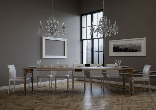 Dafne Italian Design Consolle allungabile Romagna Noce