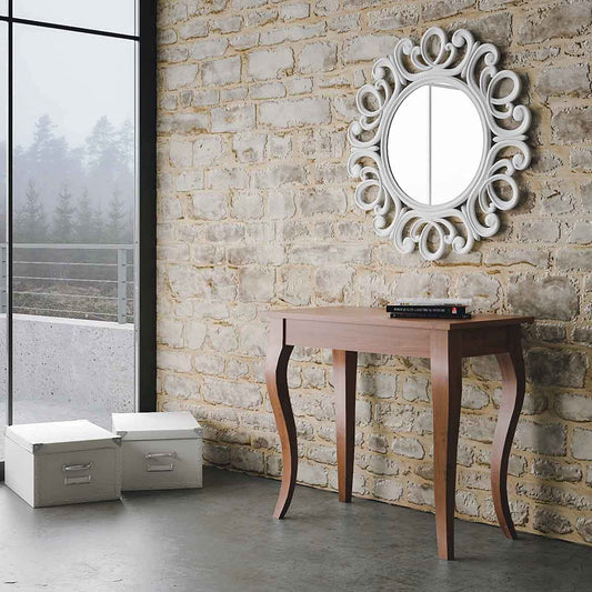 Dafne Italian Design Consolle allungabile Olanda Noce