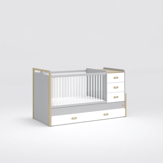 Dafne Italian Design Cleo Baby Lettino trasformabile per Bambini (80X180 cm)