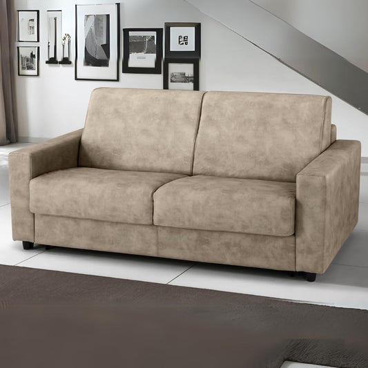 Dafne Italian Design Divano letto a ribalta 3 posti con materasso incluso - (cm. 204 x 95 x 90)