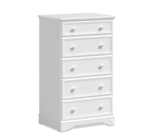 Dafne Italian Design Comò Alto Bianco Rustico