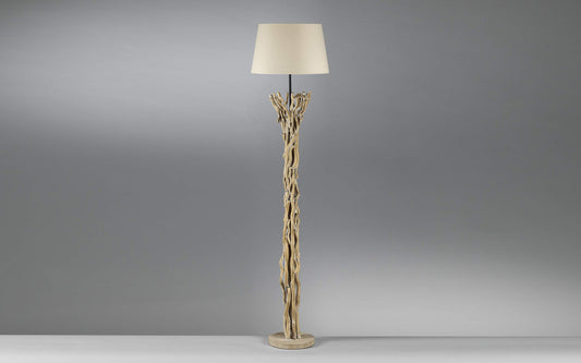 Dafnedesign.com - Piantana decorato con legno - (UL)
