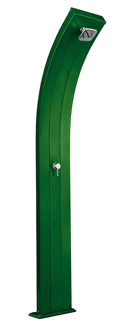 Arkema Design Doccia solare in alluminio D300/6016 Dada Verde
