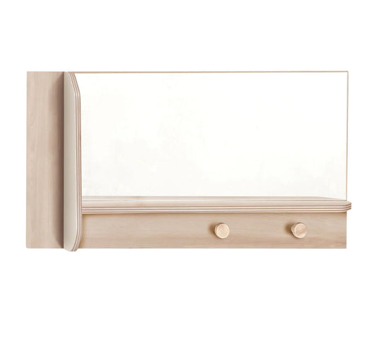 Dafne Italian Design Specchio da Parete Duo con mensola