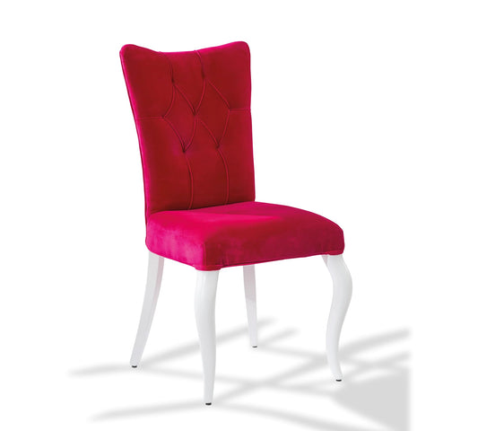 Dafne Italian Design Sedia Rosa