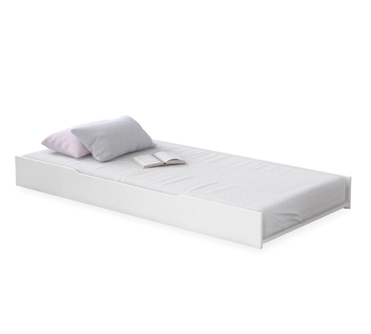 Dafne Italian Design Letto Estraibile Bianco Rustico (100x200 Cm)