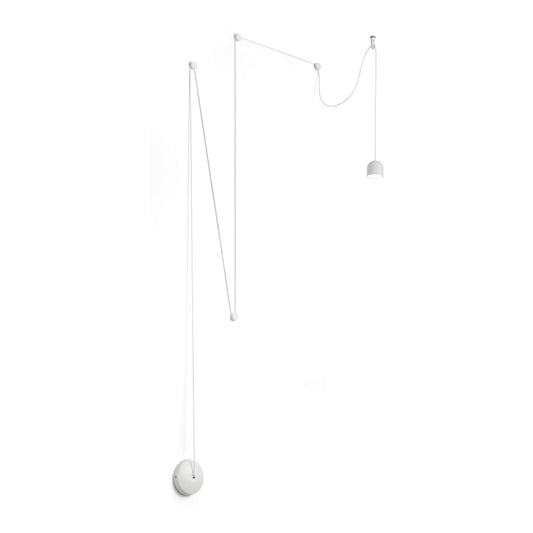 Dafne Italian Design Lampadario a 1 luce - Bianco