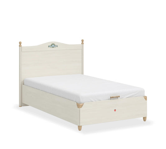 Dafne Italian Design Flora (Nuovo) Letto con Rete (120x200 Cm)