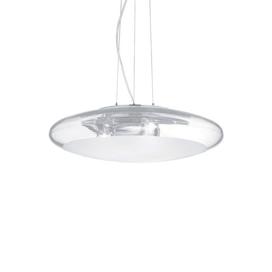Dafne Italian Design Lampadario a 3 luci - Trasparente
