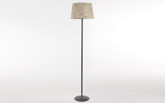 Dafnedesign.com - Piantana paralume decorato con scritte - (UL)