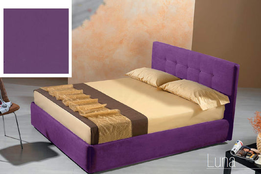 Dafne Italian Design Letto matrimoniale contenitore, similpelle, colore - 176x 20xH100 cm - per materasso 160x200. - 100% Made in Italy