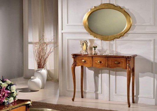 Dafne Italian Design Mobile ingresso stile classico -cm: 106 cm - 36 cm - H 80 cm - 100% Made in Italy (SF17)