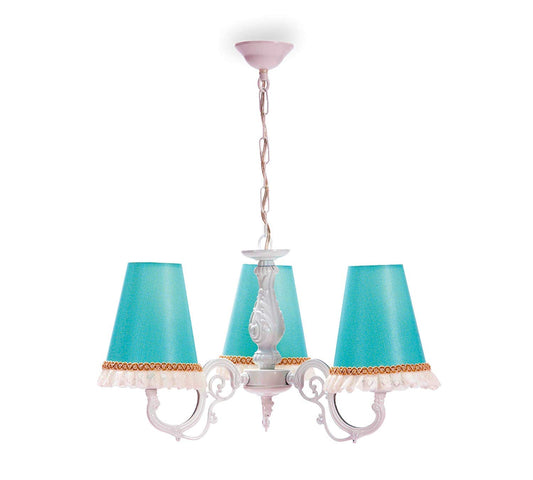 Dafne Italian Design Lampadario per camera da letto per ragazza o ragazza