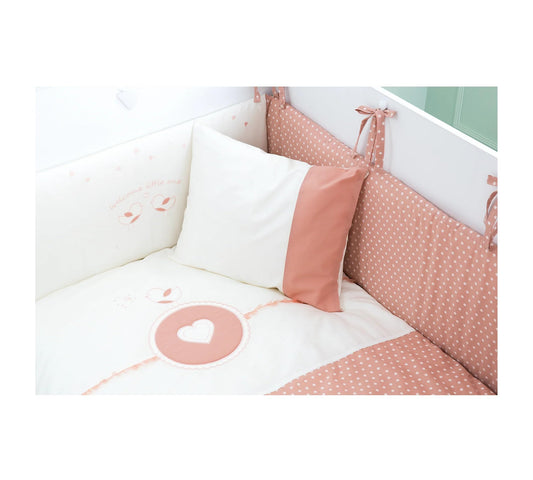 Dafne Italian Design Set di Biancheria da Letto Romantic Baby 70x110 Cm