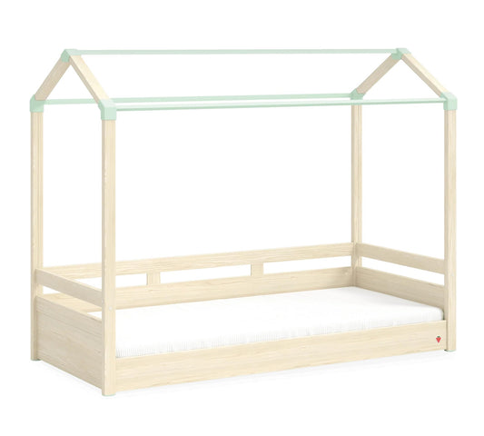 Dafne Italian Design Letto da Tetto Montes Natural