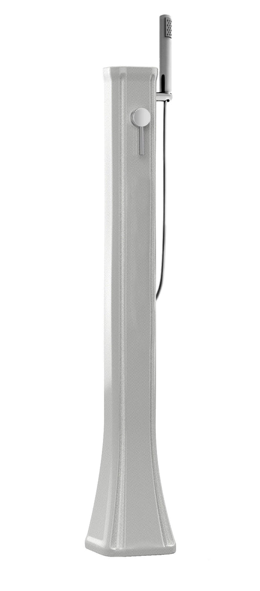 Doccia a riscaldamento solare Arkema Design Happy Go HG140-9003 Bianca