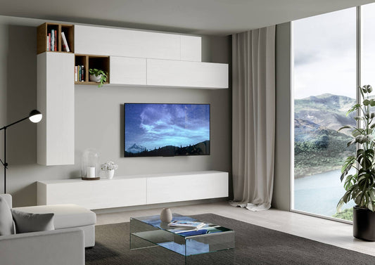 Dafne Italian Design Libreria Composizione A106 L.208 P.39,5