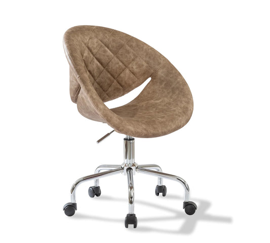 Dafne Italian Design Sedia Relax Marrone
