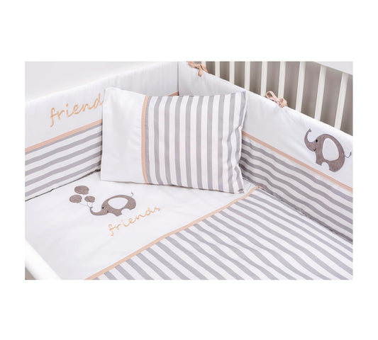 Dafne Italian Design Set di Biancheria da Letto per Bambini assonnati 75x115 Cm