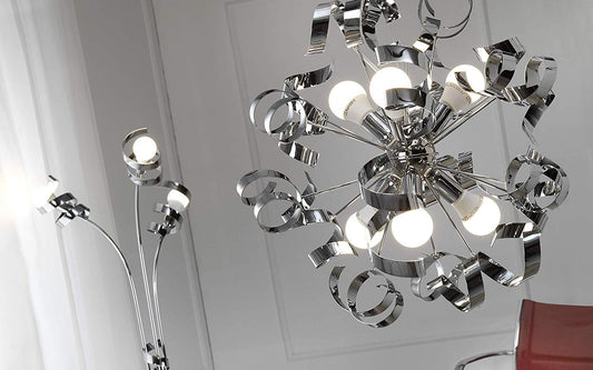 Dafne Italian Design lampadario a soffitto con n.6 luci
