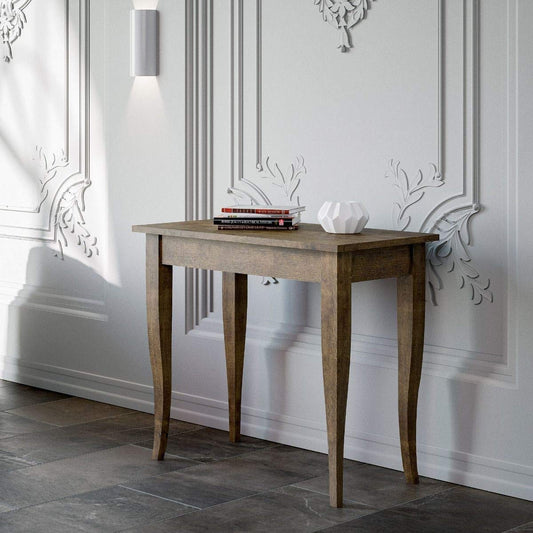 Dafne Italian Design Consolle allungabile Sciabola Small Noce