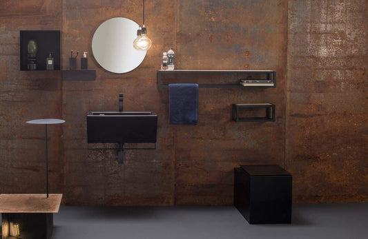 Dafne Italian Design Mobile da Bagno Effetto Opaco (cm. L60 x P35 x H25)