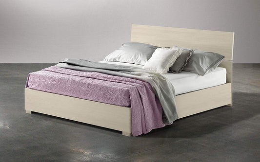 Dafne Italian Design Letto matrimoniale con contenitore dotato di rete ortopedica a doghe con barra centrale di rinforzo, cm. 169 x 203 x 94h.