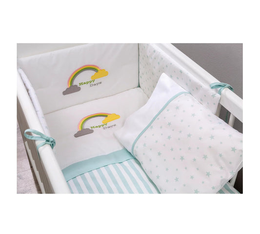 Dafne Italian Design Set Biancheria da Letto Happy Days (50x100 Cm)