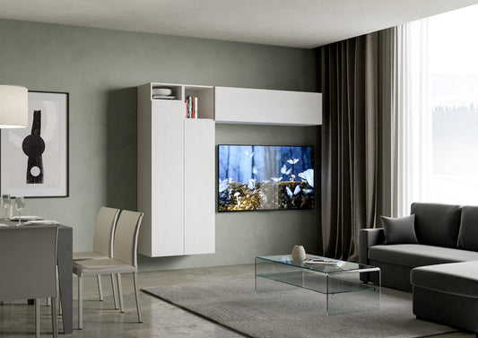 Dafne Italian Design Libreria Composizione A21 L.234 H.194 P.39,5