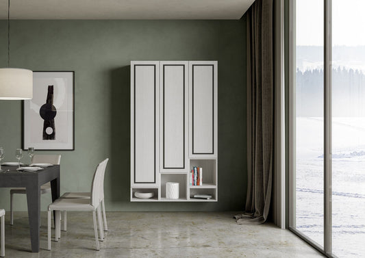 Dafne Italian Design Libreria Composizione A20EV L.120 H 194 P.39,5
