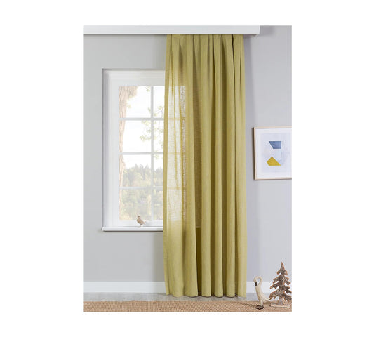Dafne Italian Design Tenda di Fondo Elegante Senape (100x260 Cm)
