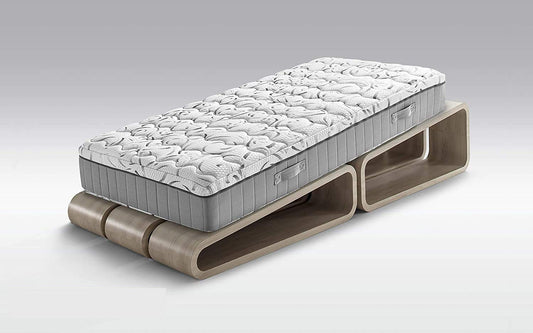 Dafne Italian Design Materasso Singolo Ortopedico in Memory ed Eliocell (cm. 80 x 190 x 25h)