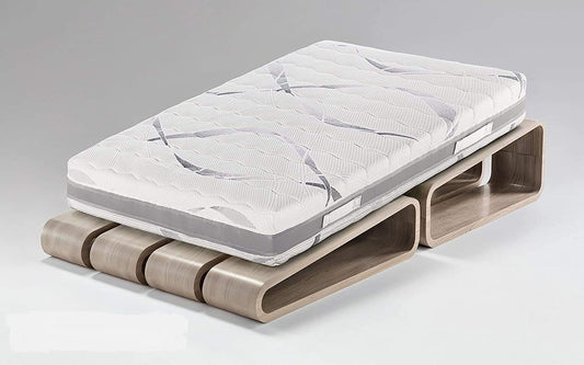 Dafne Italian Design Materasso Una Piazza e Mezza Ortopedico in Memory e Flexy (cm. 120 x 190 x 23h)