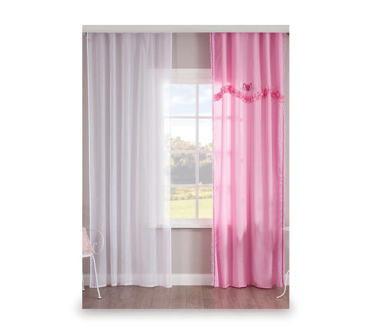 Dafne Italian Design Tende Rosa (140x260 Cm)