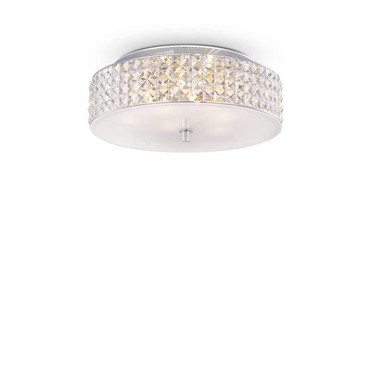 Dafne Italian Design Plafoniera a 6 luci - Bianca