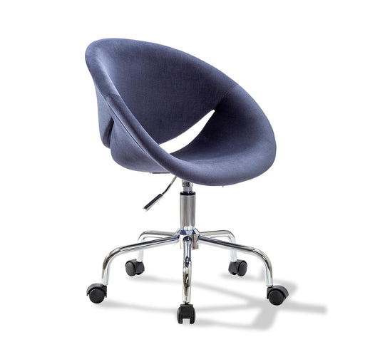 Dafne Italian Design Sedia Relax Blu Navy