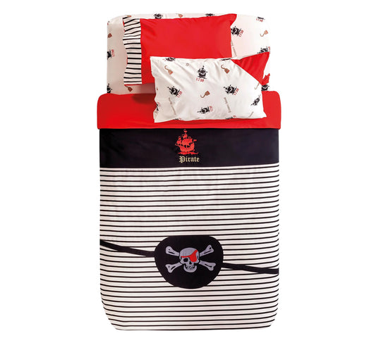 Dafne Italian Design Set Copripiumino Pirate (160x220 Cm)