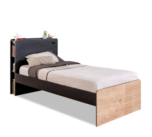 Dafne Italian Design Letto Black (100x200 Cm)