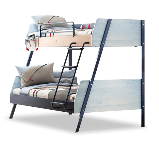 Dafne Italian Design Letto a Castello Trio Grande (90x200-120x200 Cm)