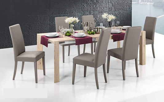 Dafne Italian Design Tavolo allungabile Effetto Quercia (cm. 160 x 90 x 75h)