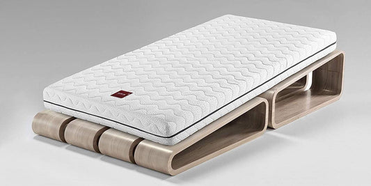 Dafne Italian Design Materasso Una Piazza e Mezza Ortopedico in Gel Memory Foam (cm. 120 x 190 x 18h)