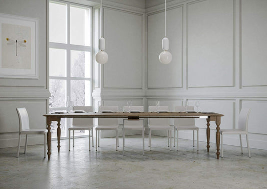 Dafne Italian Design Consolle allungabile Bologna Noce