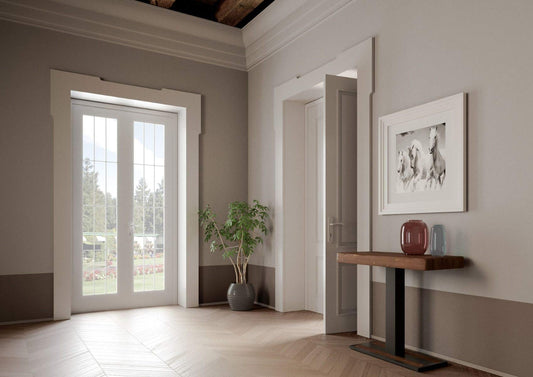 Dafne Italian Design Consolle allungabile Capital Art Telaio Antracite