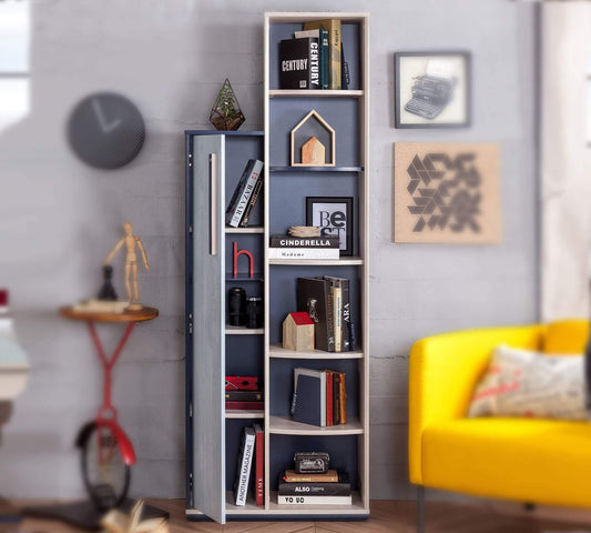 Dafne Italian Design Libreria Trio con Contenitore